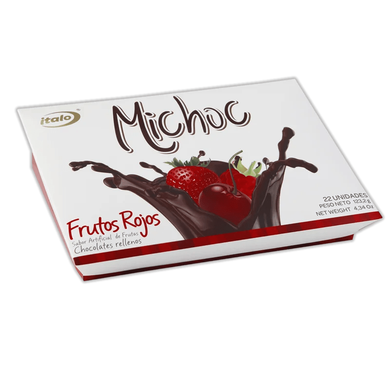 Chocolate MICHOC ITALO x22 unidades Distribuidora Dicoha Bogotá Colombia