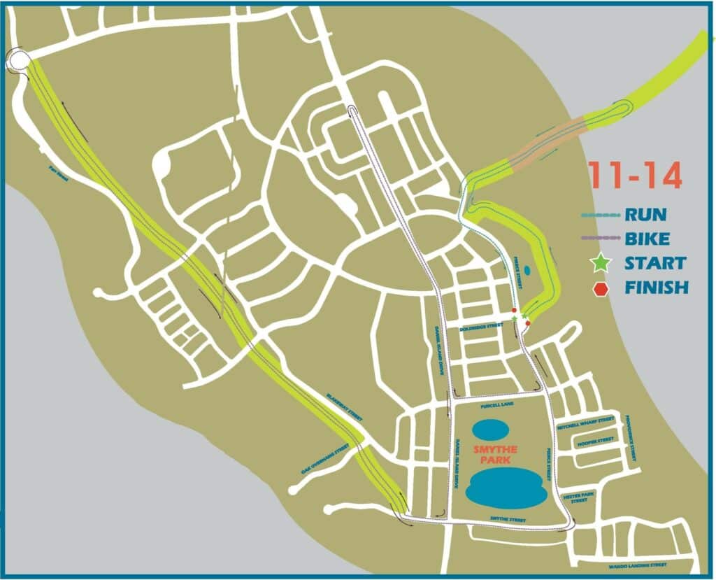 Map Of Daniel Island 2021 Kids Tri Map Daniel Island Property Owners' Association