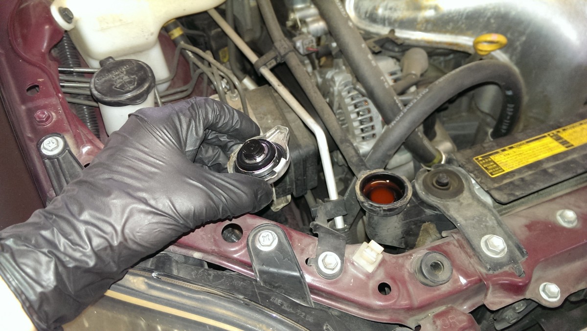 Coolant Flush on a Scion Tc Did It Myself