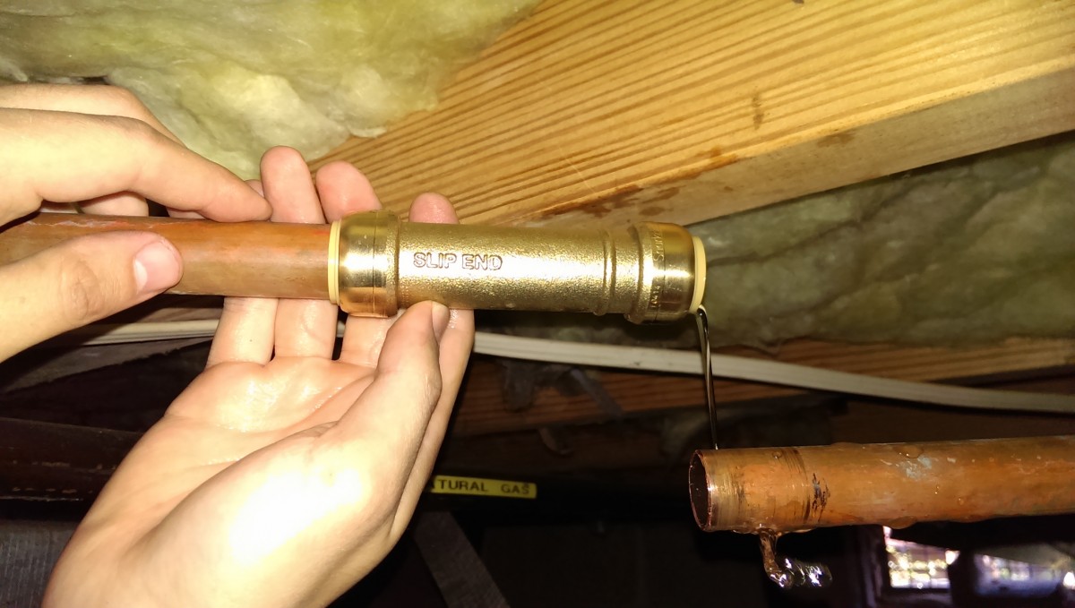 Fix a Pinhole Leak With a Sharkbite Did It Myself