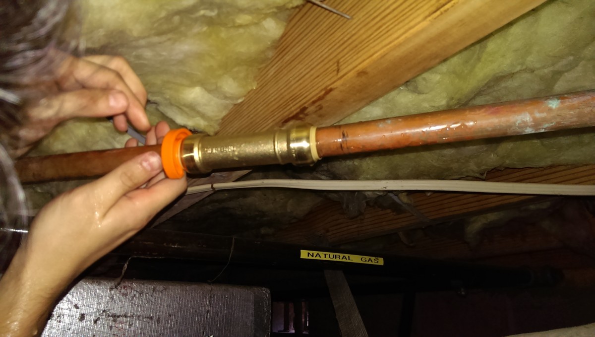 Fix a Pinhole Leak With a Sharkbite Did It Myself