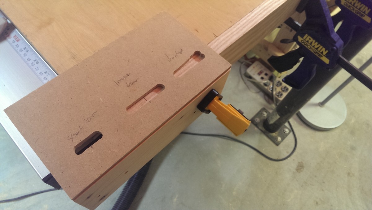 Cutting Main Member Mortise Did It Myself