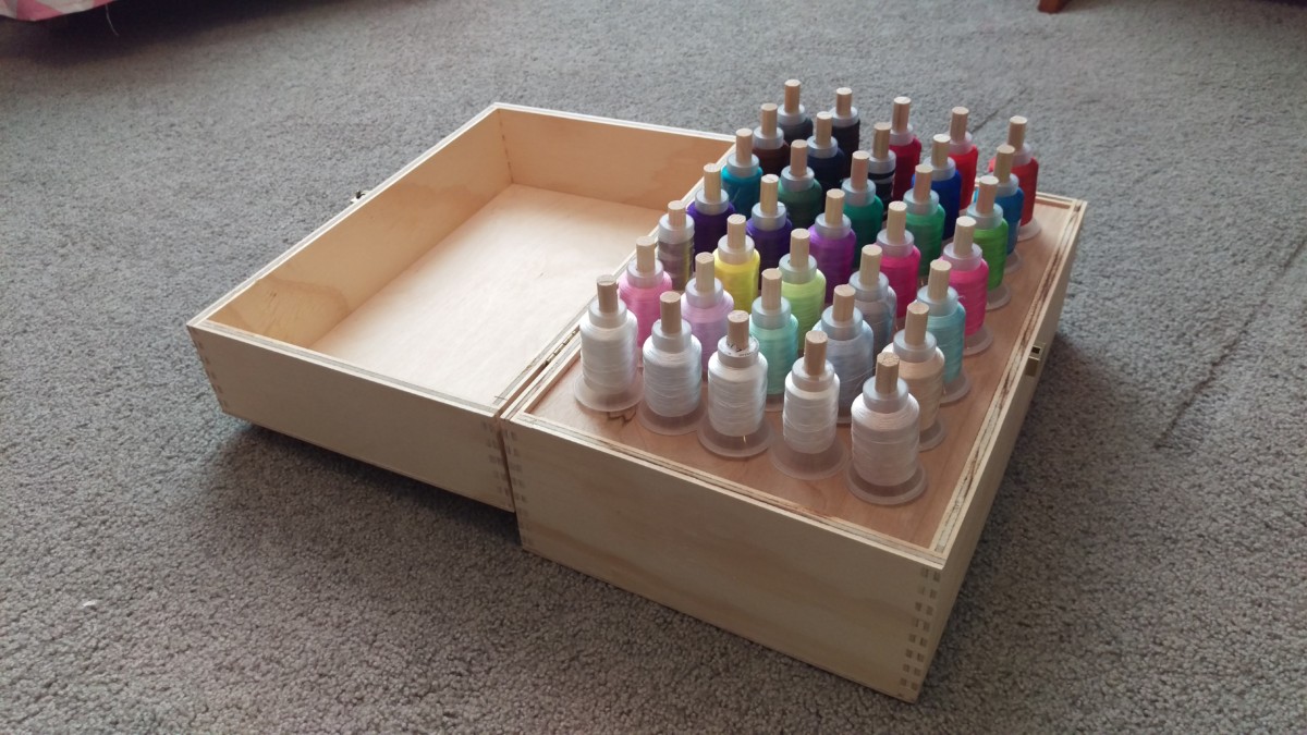 Thread Spool Holder Did It Myself