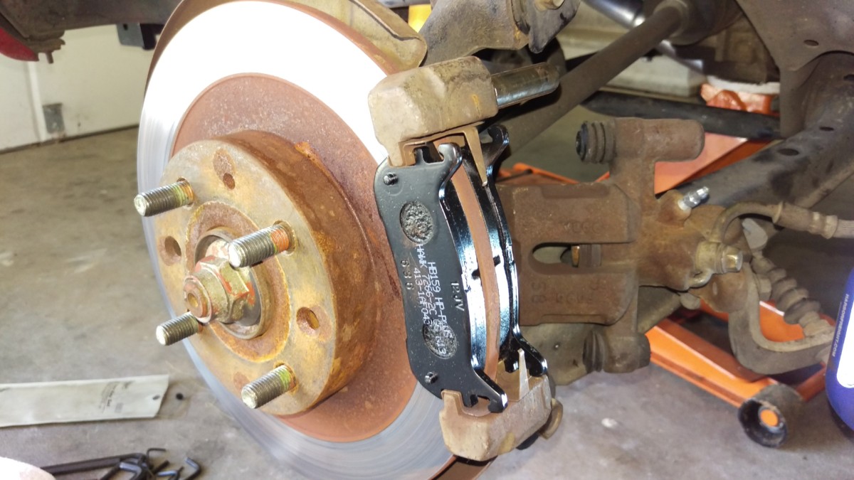 Changing Brakes in a Miata Did It Myself