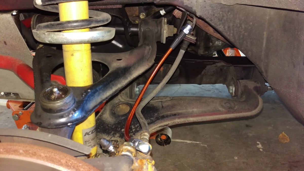 Installing Miata Stainless Steel Brake Lines Did It Myself