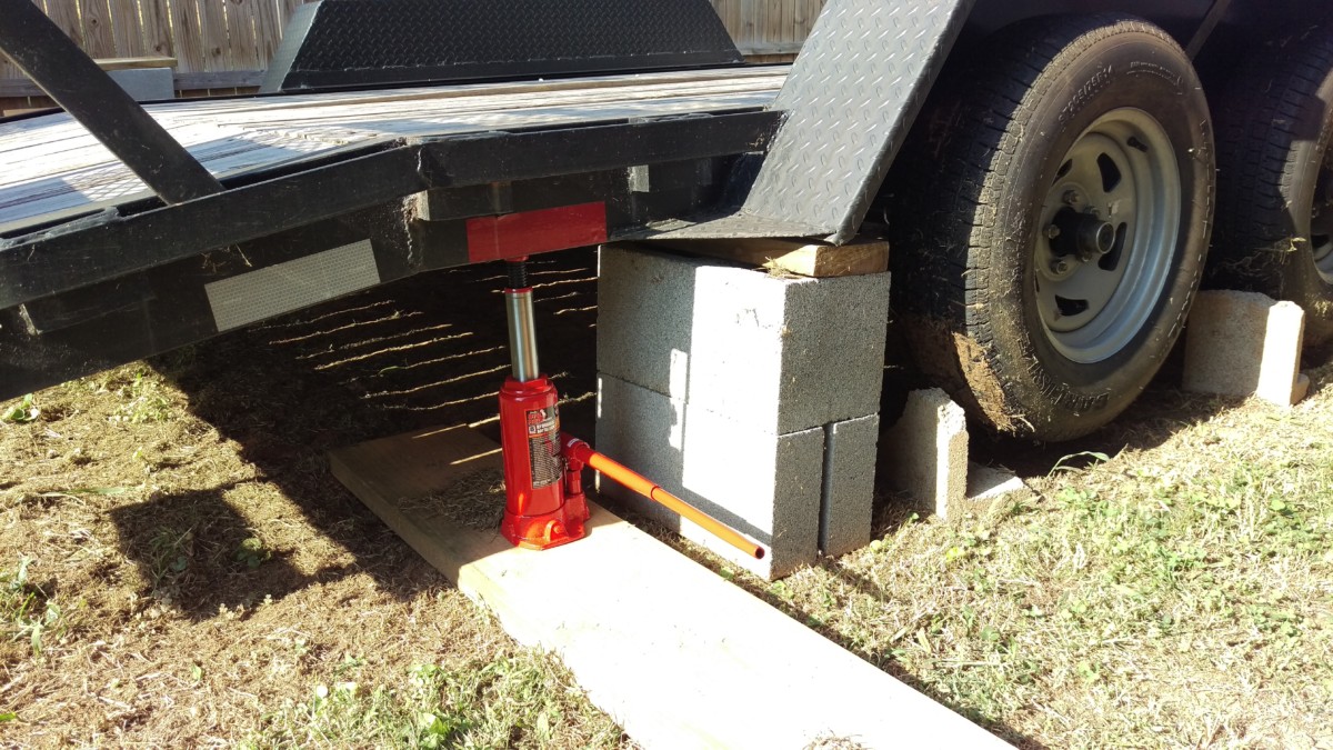 Storing a Trailer Did It Myself