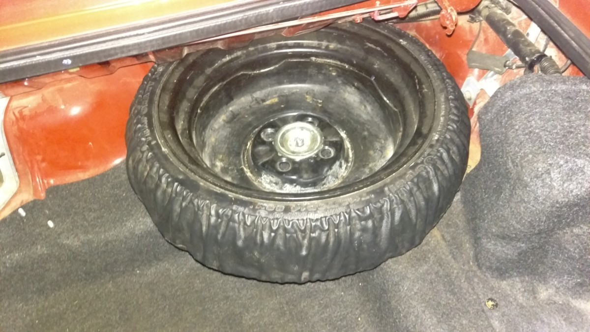 Remove Spare Tire Did It Myself