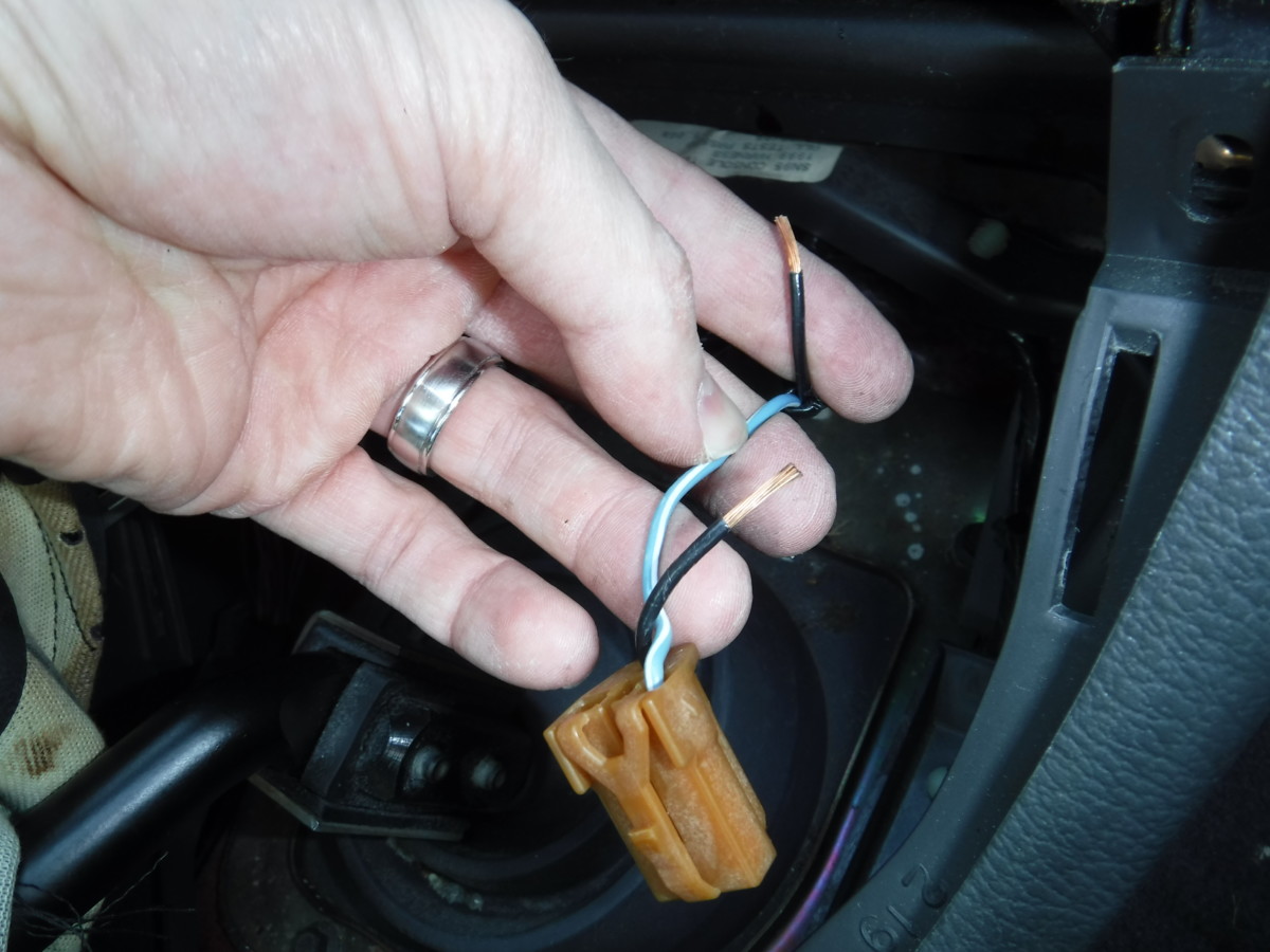 Cut Ground wire Did It Myself