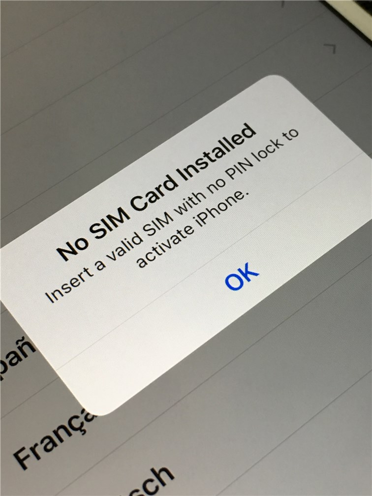 購入直後のiPhone 7が「SIMカードが必要です」「SIMカードが挿入されていません（No SIM）」エラーになる原因と対策