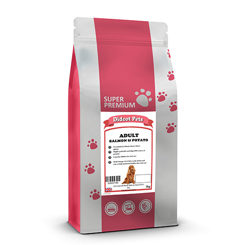 Salmon and Potato Super Premium Adult Dog Food Didcot Pet Stores ltd