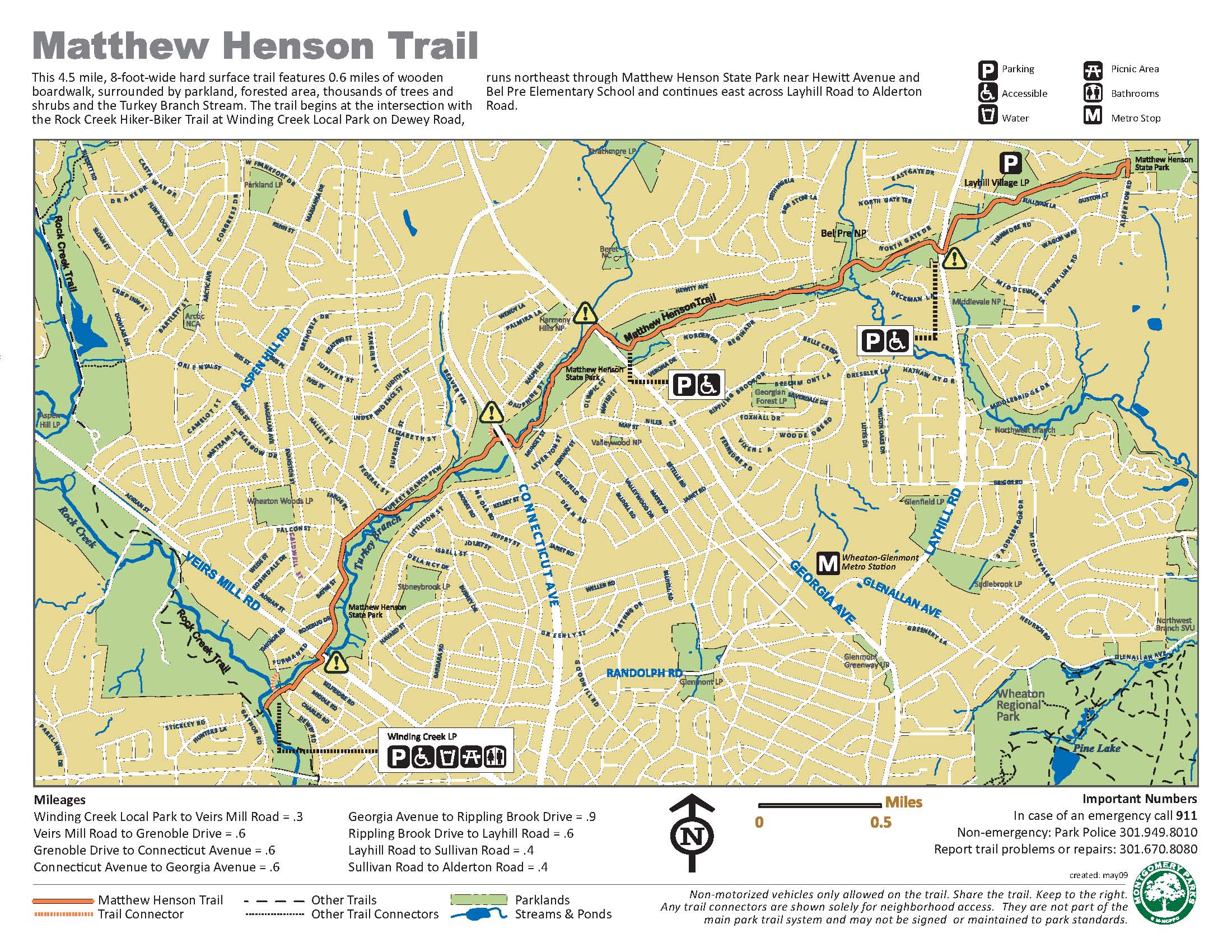 Matthew Henson Trail 9 miles Diana Dibble