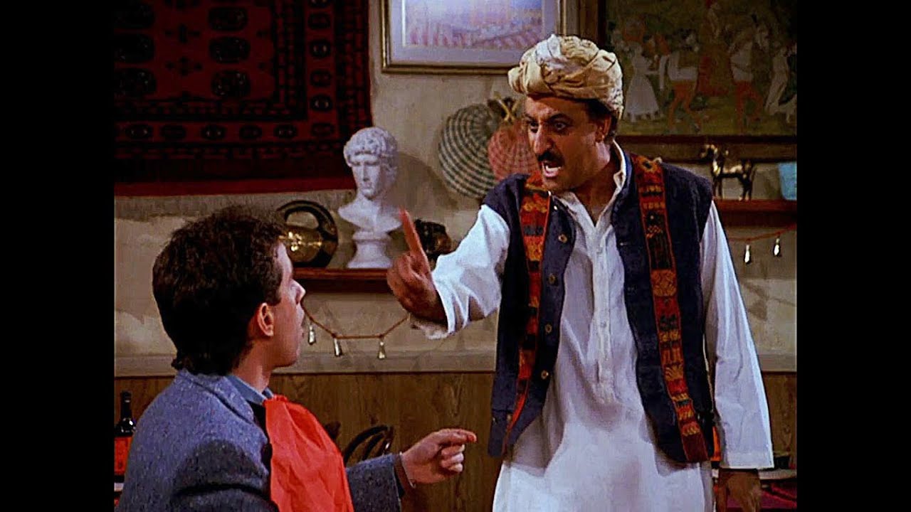 Babu Bhatt An Appreciation for The Minor Characters of [Seinfeld] did you blank it?