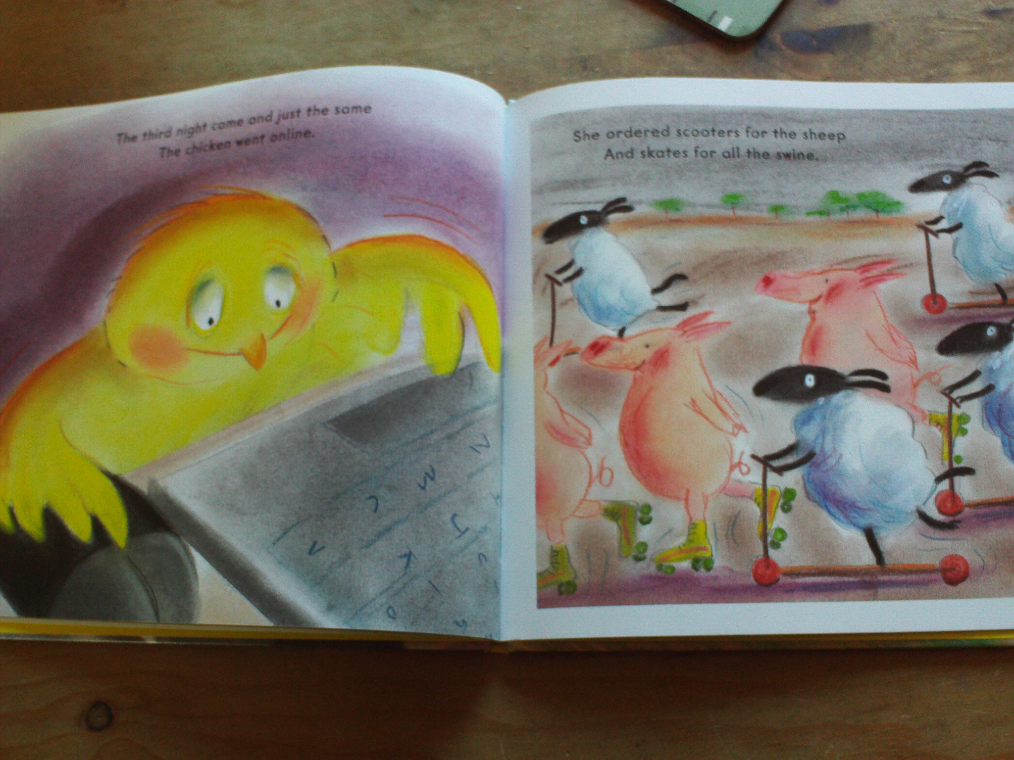 Chicken Clicking Jeanne Willis & Tony Ross Did You Ever Stop To Think