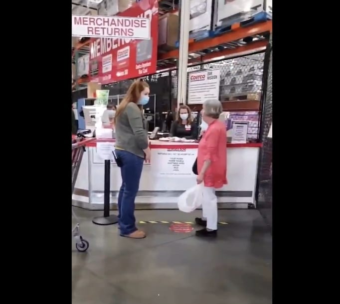 "Costco Karen" Pitches a Fit and Stages a Sitin After Being Asked to