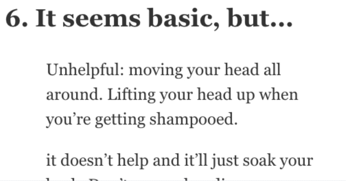 16 Hairdressers Reveal the Things You Should Stop Doing at Your