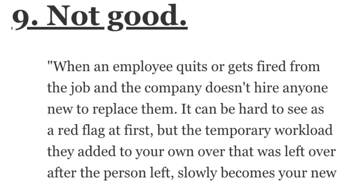 12 People Discuss Red Flags From Employers That You Should Be Aware Of