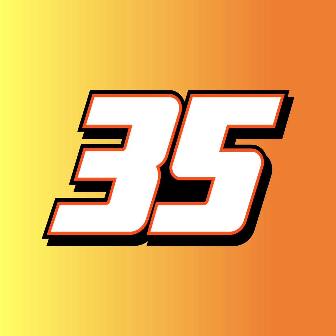 2023 STANTON BARRETT XFINITY NUMBER CARDS
