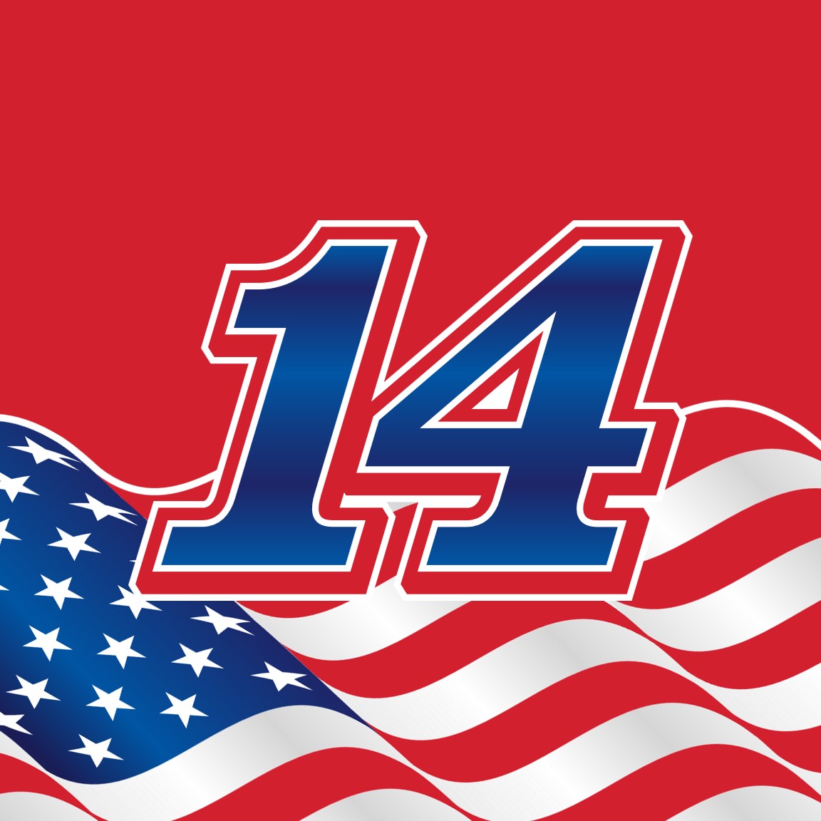 2024 CHASE BRISCOE CUP NUMBER CARDS