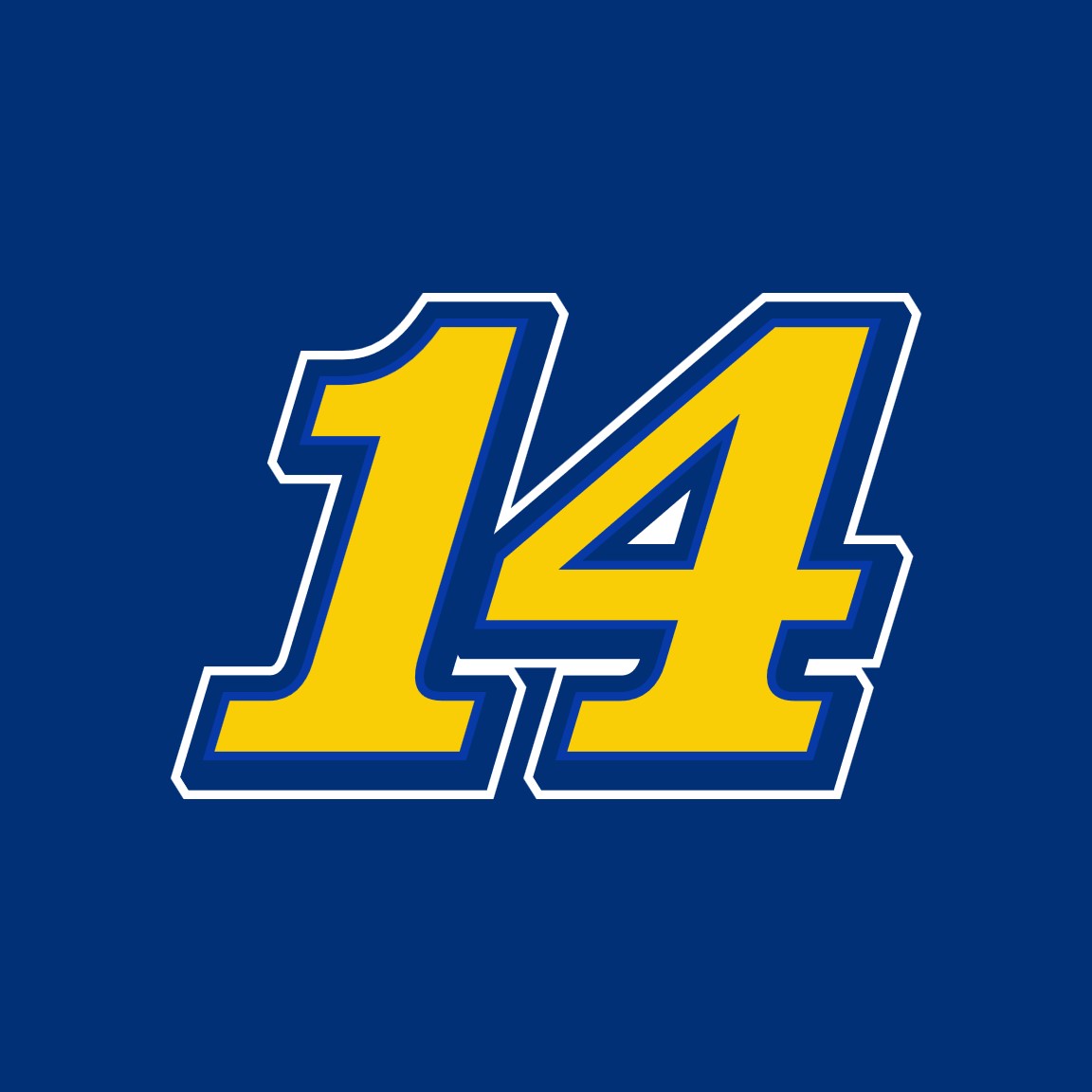 2024 CHASE BRISCOE CUP NUMBER CARDS