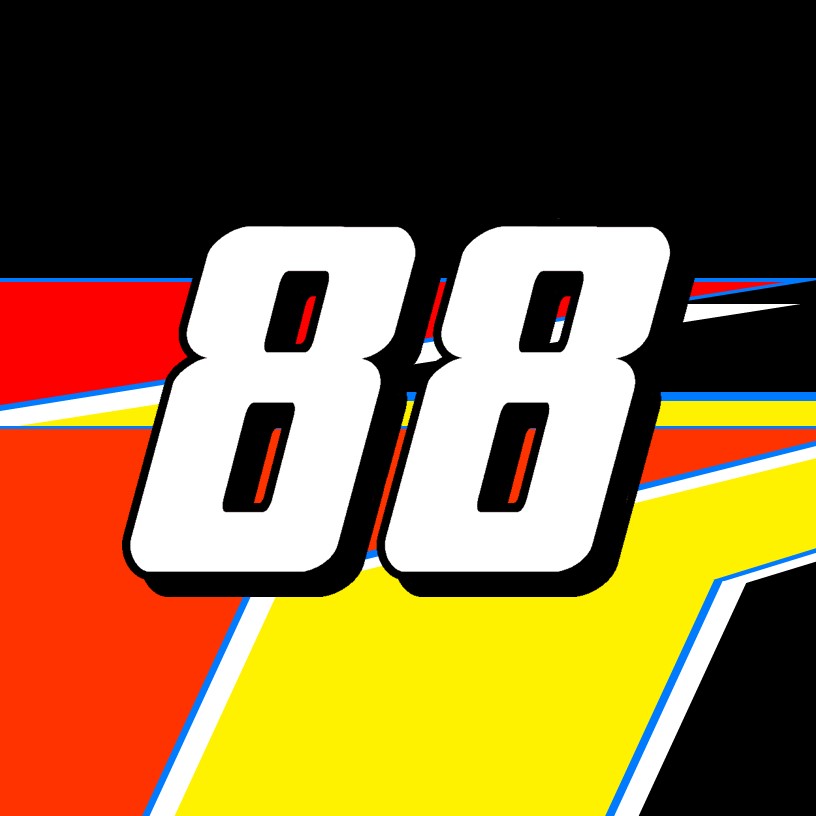 2019 ALEX BOWMAN CUP NUMBER CARDS – DIECAST CHARV