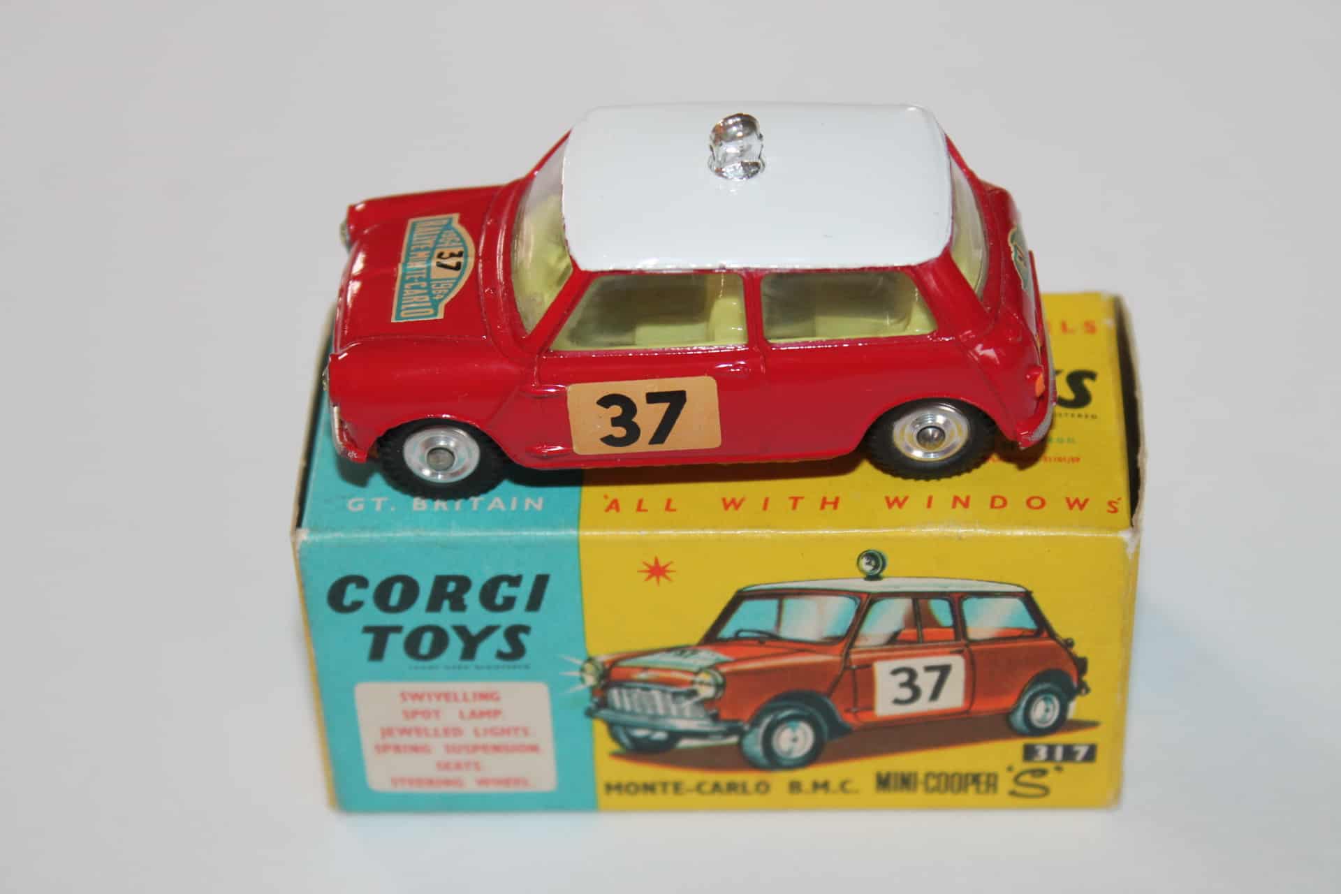Toys 317 Monte Carlo B.M.C. Mini Cooper S Diecast