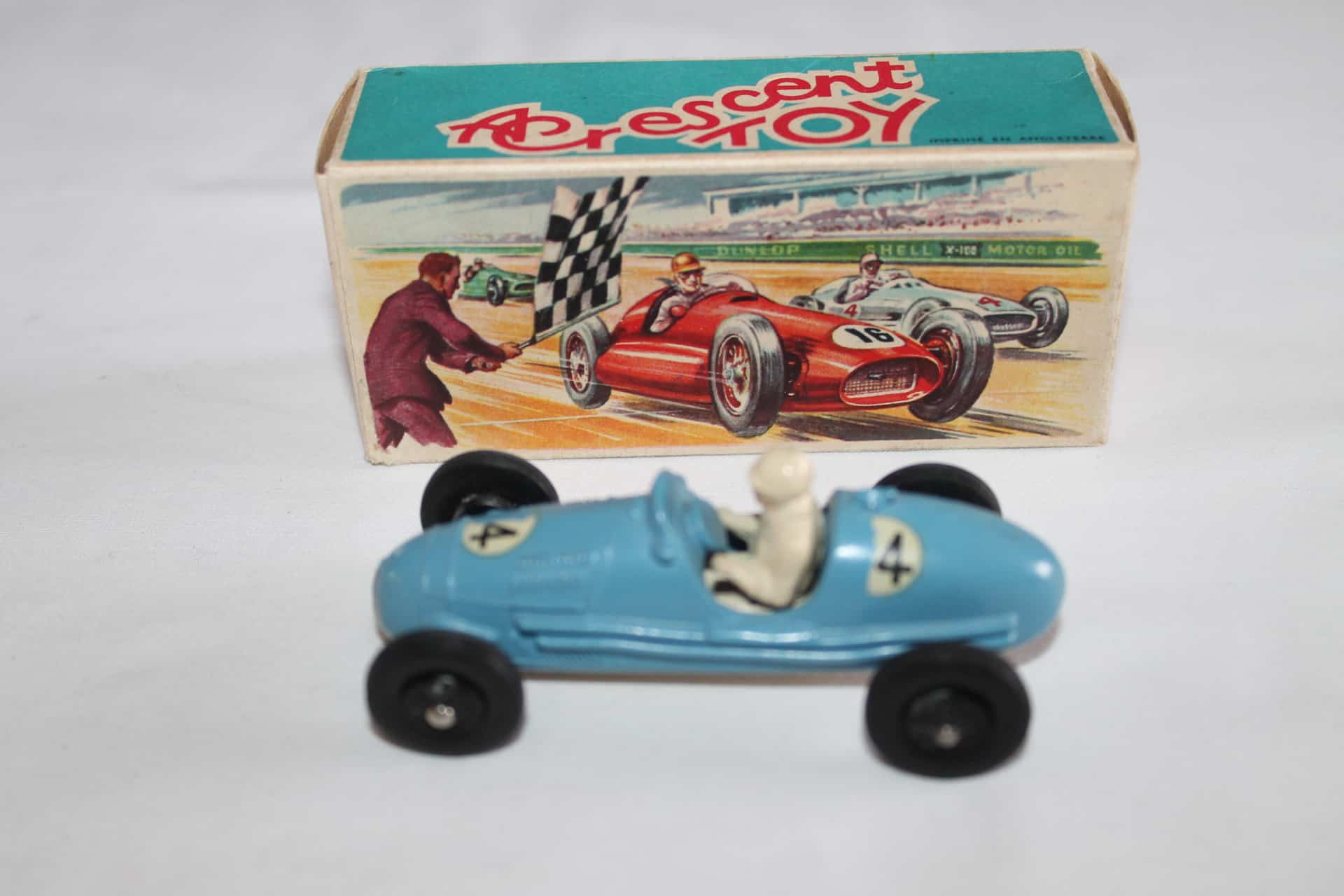 Crescent Toys 1289 Gordino 2.5litre Grand Prix Racing Car Diecast