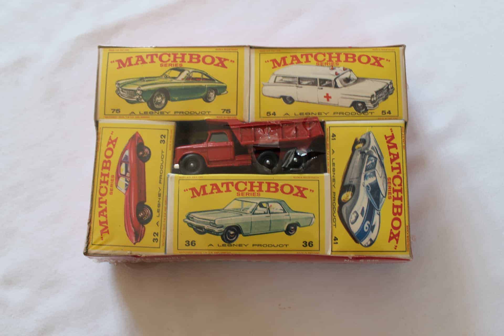 Matchbox S649 US Export 1966 Six Pack with Catalogue Diecast