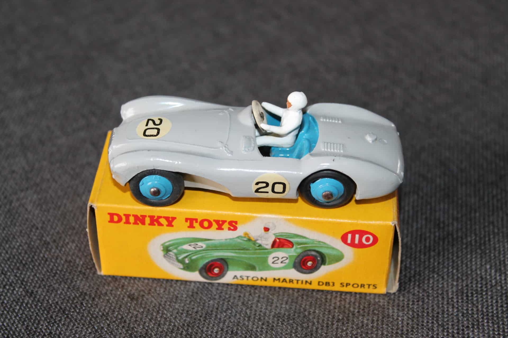 Dinky Toys 110 Aston Martin DB3 Sports Diecast