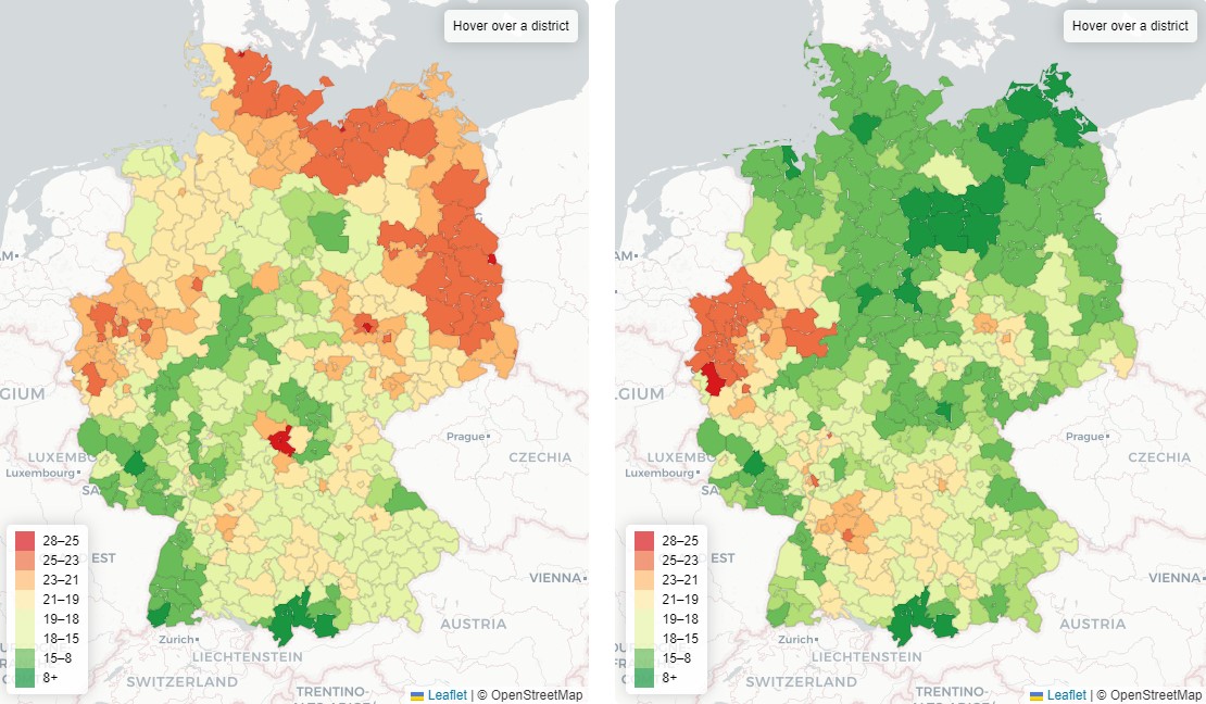 Air pollution levels during Covid19 lockdowns