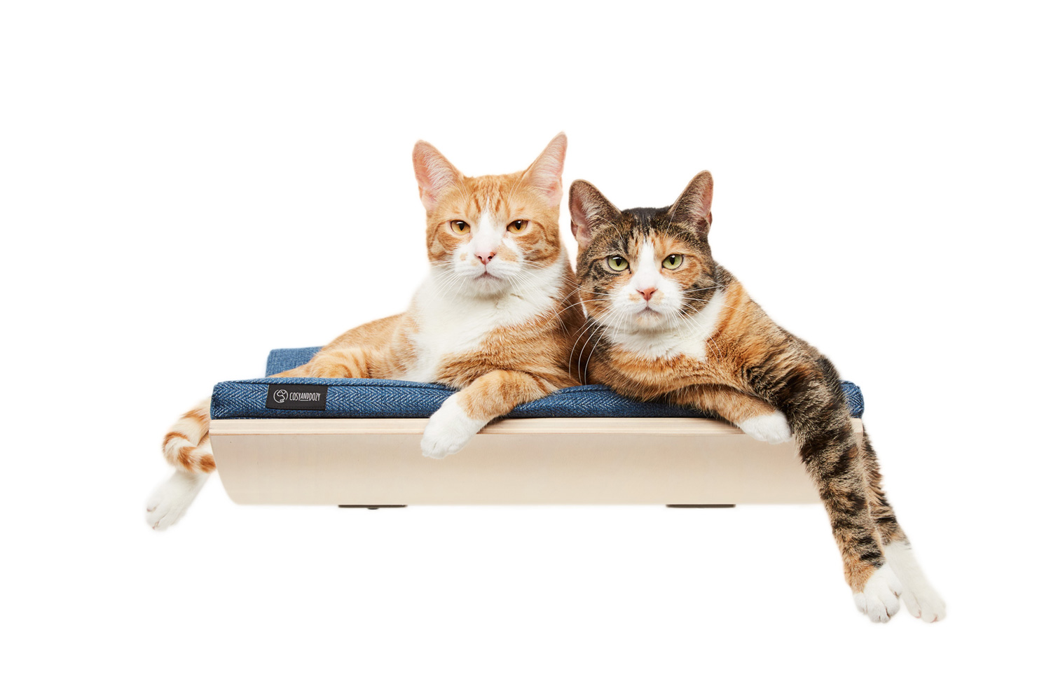 Wandliege CHILL mit Kissen TWEED Die moderne Katze