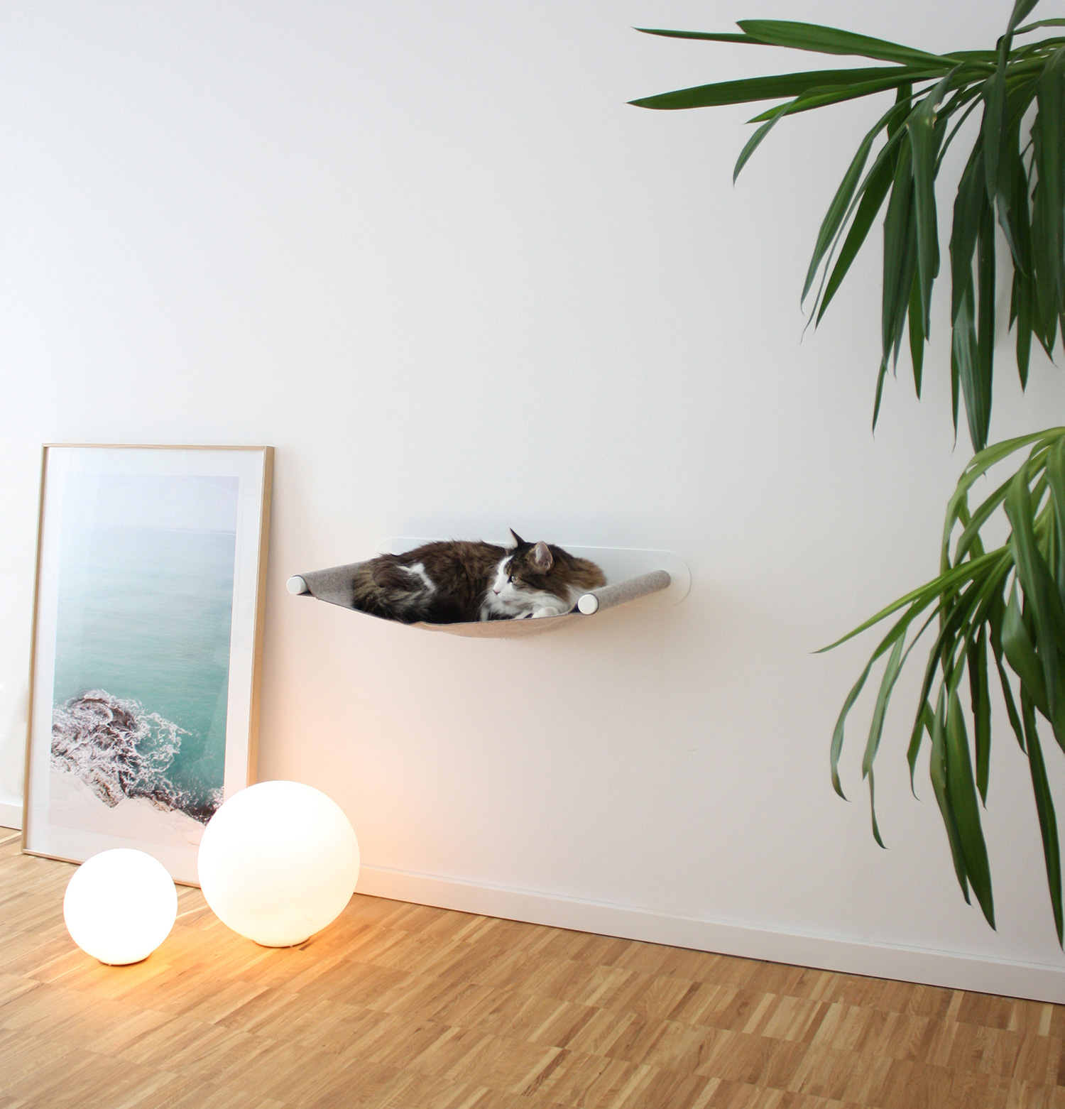 KatzenHängematte SWING Für die Wand