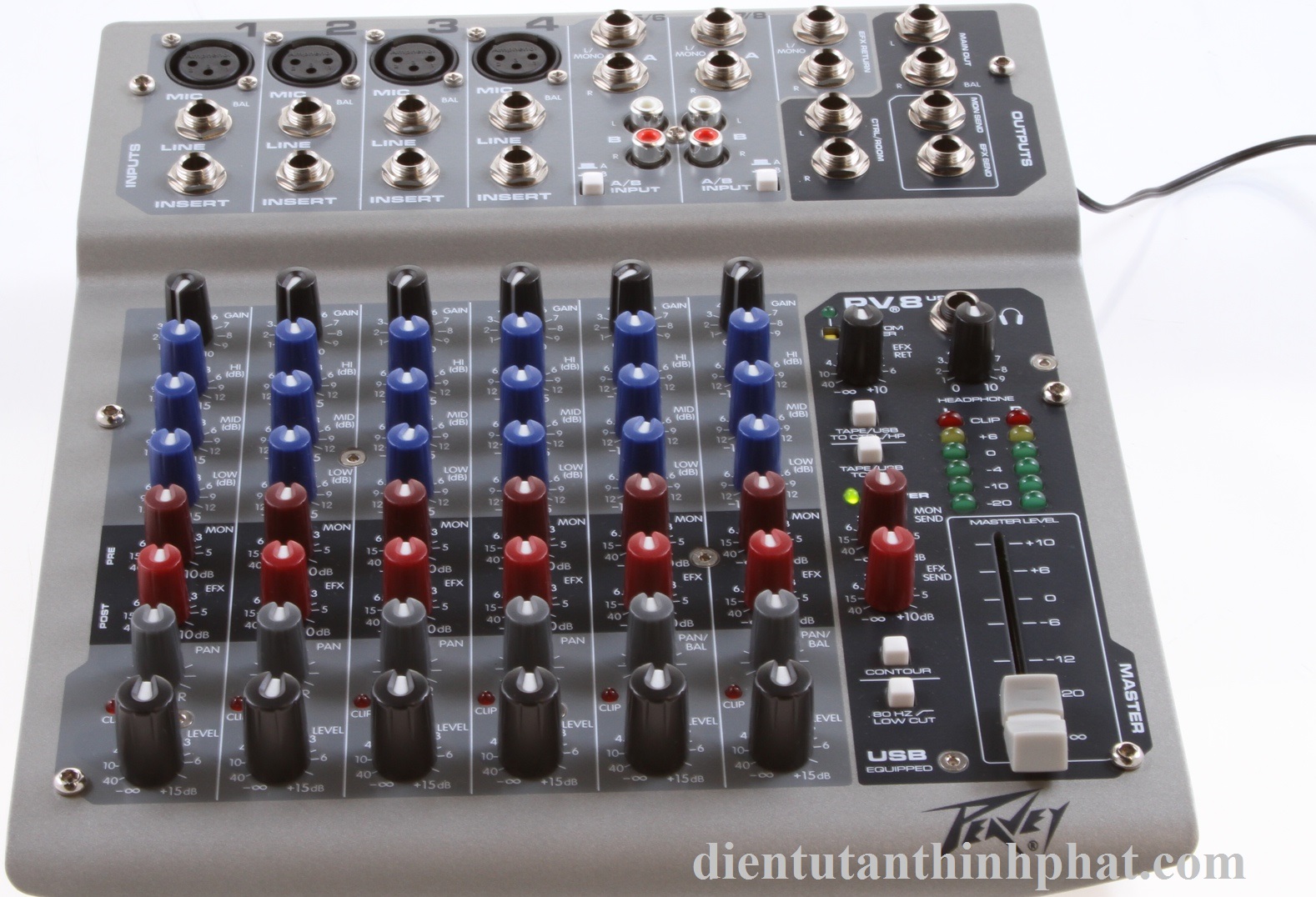 mixer peavey pv8usb