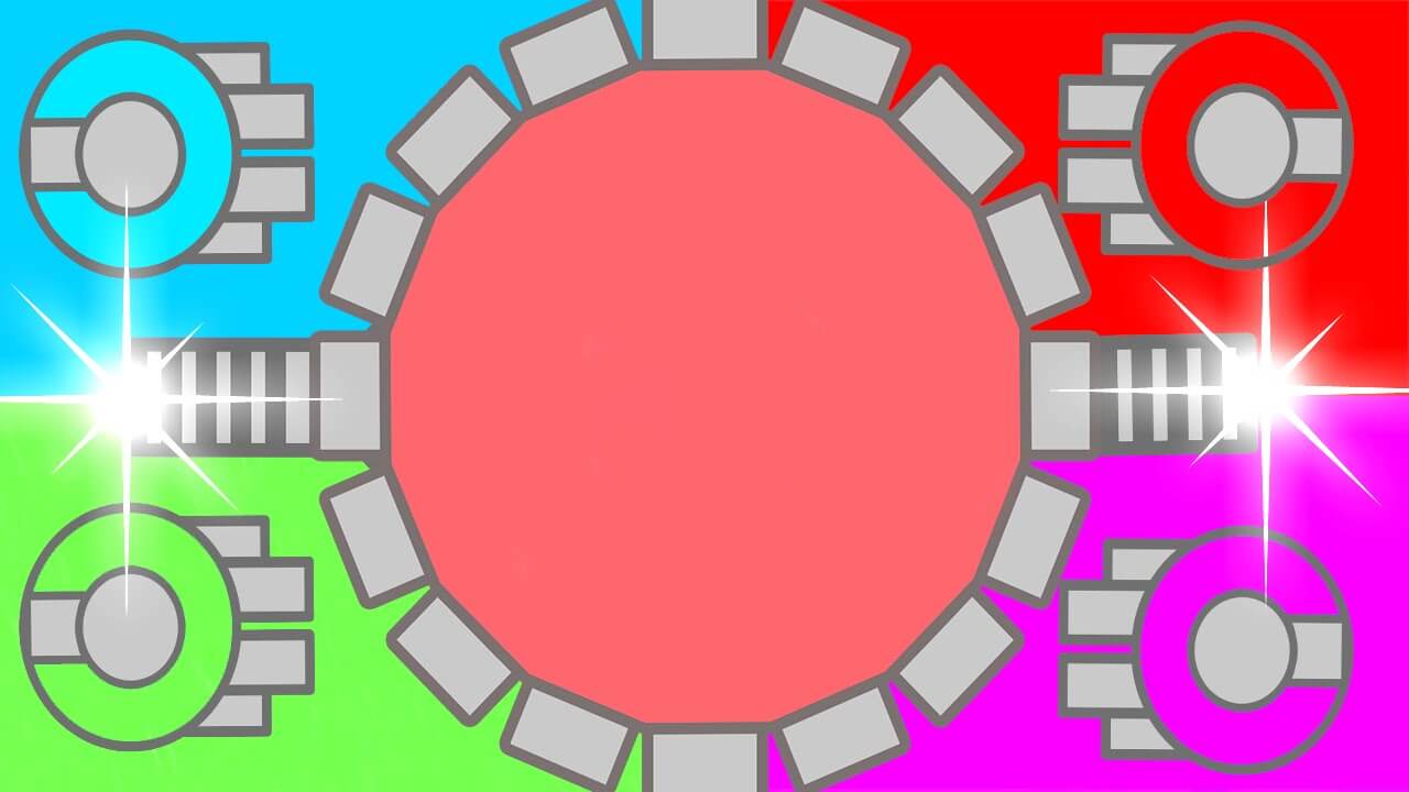 Diep.io 2 Teams & 4 Teams Game Modes Diep.io Play, Mods, Hacks