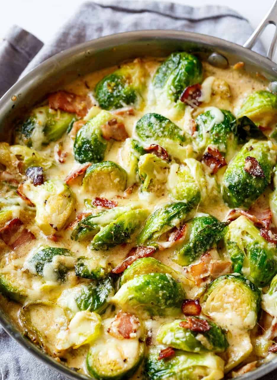 Rosenkohlauflauf Rezept Bild Der Frau Rezepte Rosenkohlauflauf