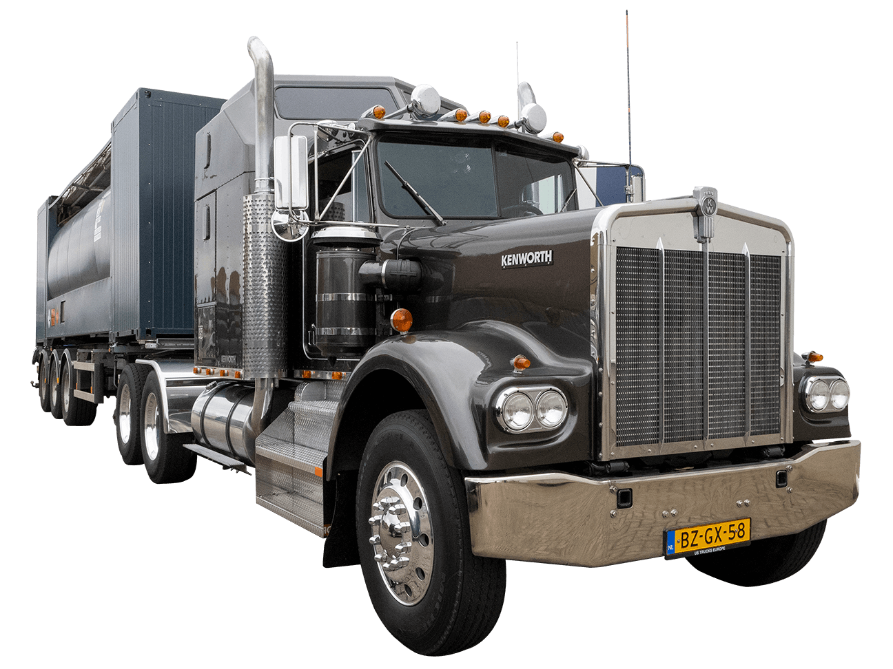 Diesel Express — Brandstof voor vrachtwagens en koelmotoren.