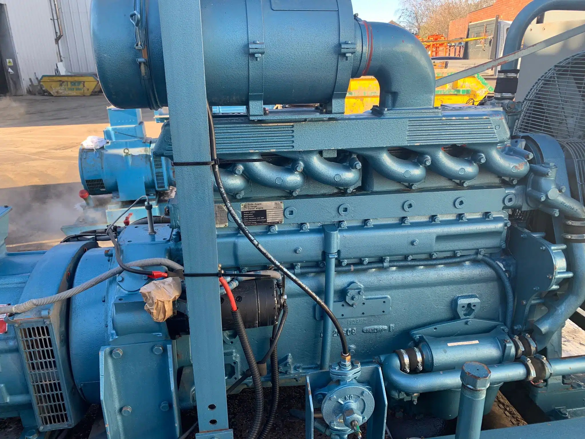 187 kVA Rolls Royce Stamford Diesel Generator for Sale Eagle Generators