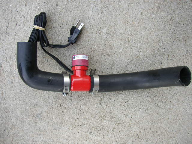 Mercedes Block heater install