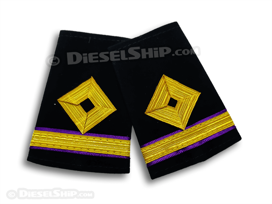 Merchant navy marine epaulette For Fourth engineer