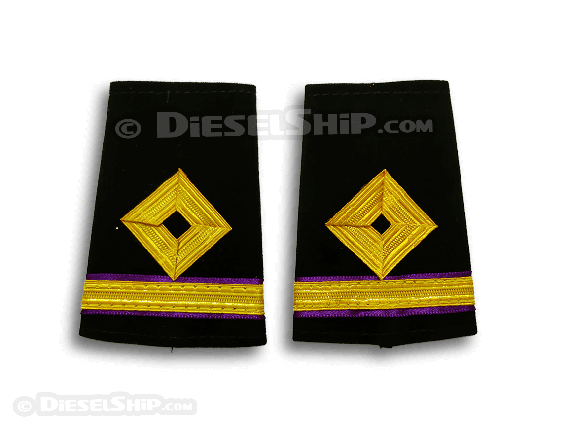 Merchant navy marine epaulette For Fourth engineer