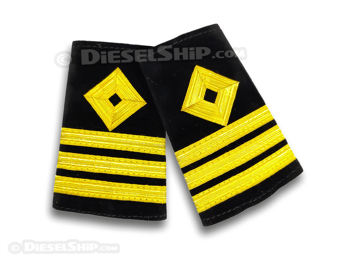 Merchant navy marine epaulette For Chief Officer / Chief Mate
