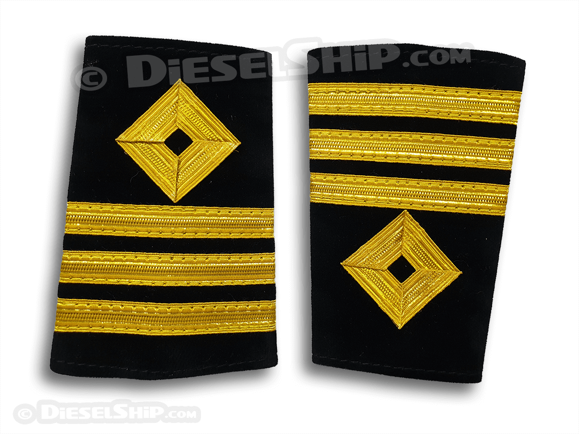 Merchant navy marine epaulette For Chief Officer / Chief Mate
