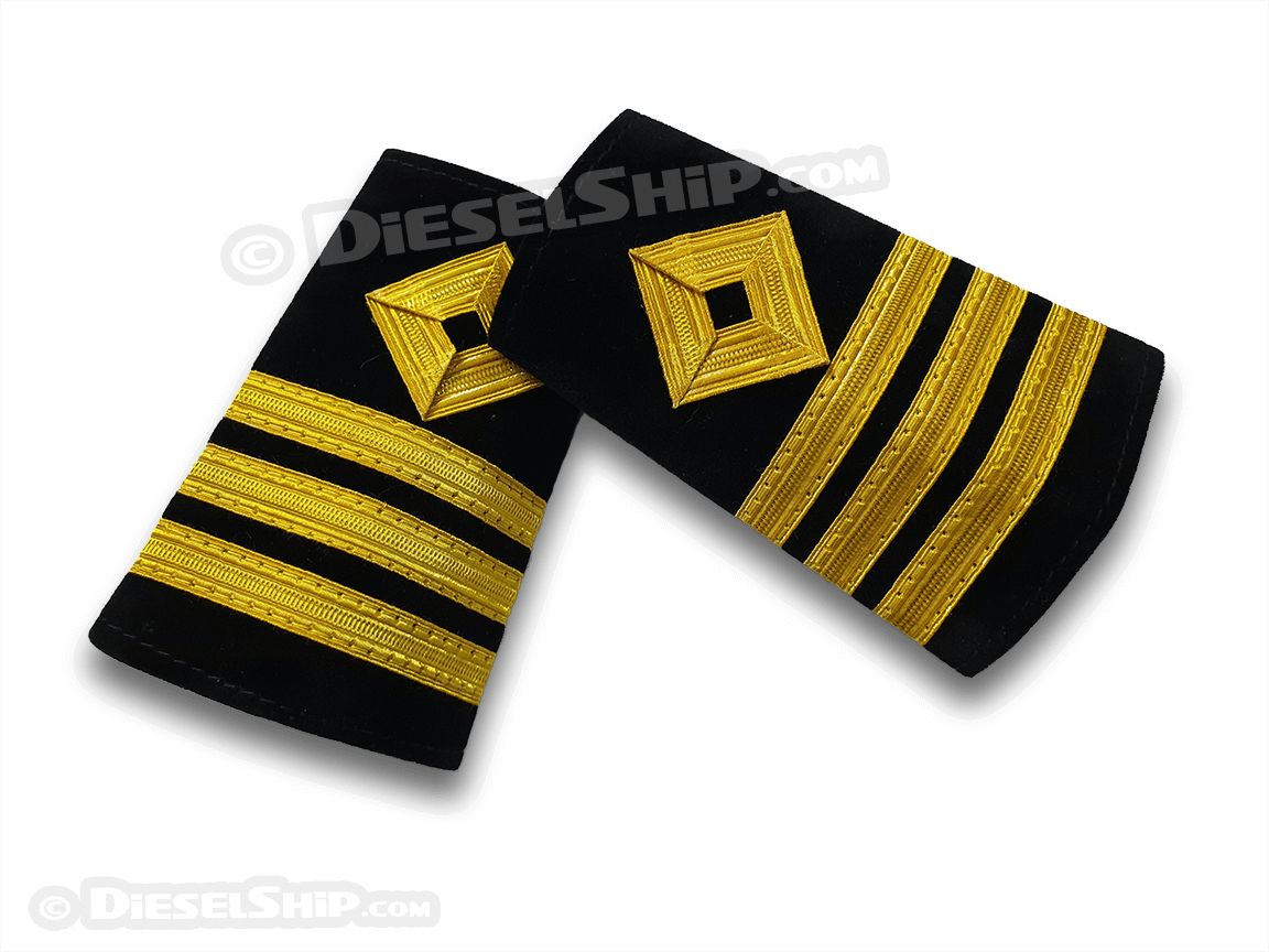 Merchant navy marine epaulette For Chief Officer / Chief Mate