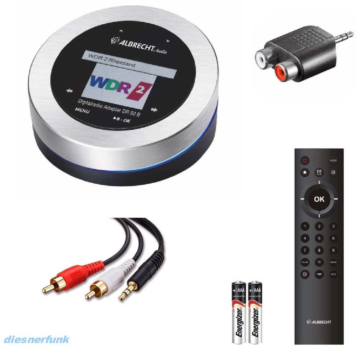 Digital Radio Adapter Zum Anschluss An Eine Stereoanlage - information