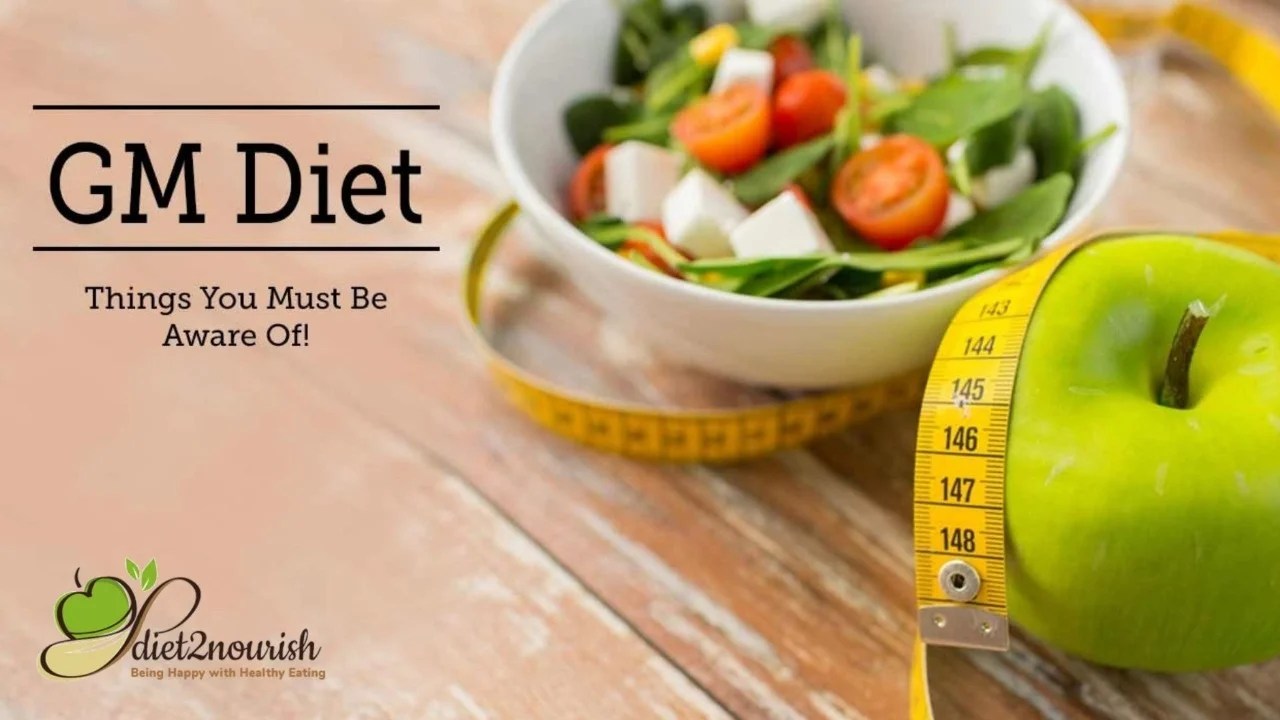 GM Diet Chart For Weight Loss - Diet2Nourish