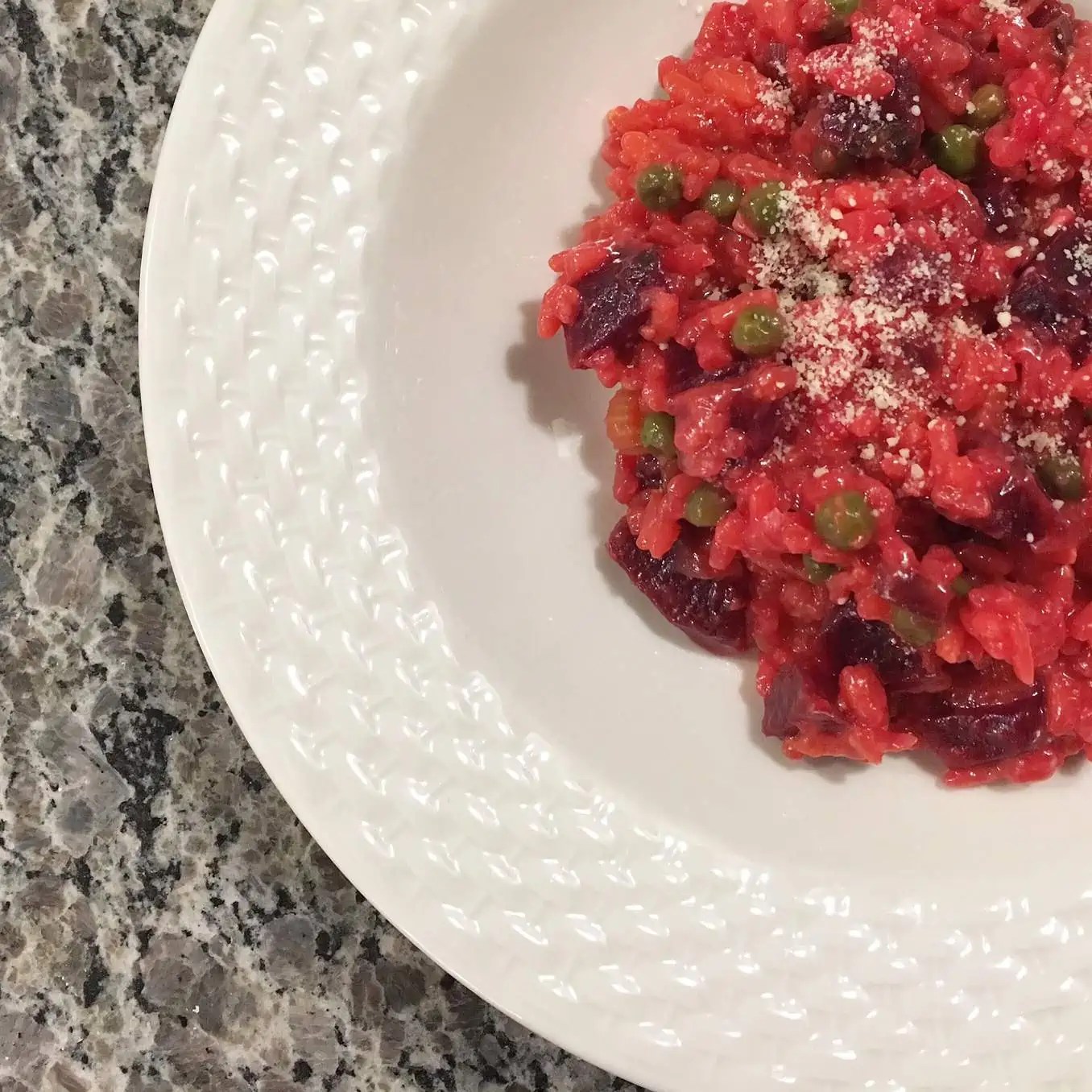 Valentine’s Beet & Green Pea Risotto Dietetic Directions Dietitian