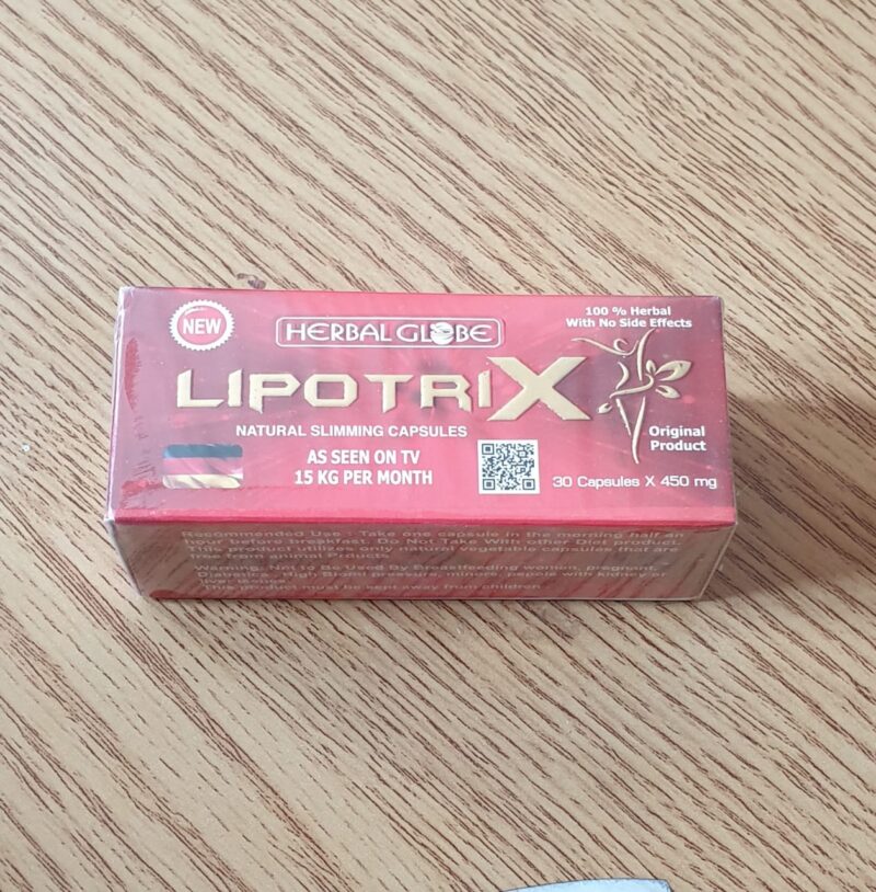 كبسولات هيربال جلوب ليبوتريكس HERBAL GLOBE LIPOTRIX Diet Glamor EG