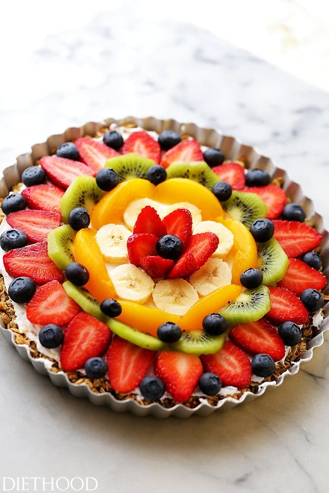 Healthy Breakfast Fruit Pizza Recipe Diethood