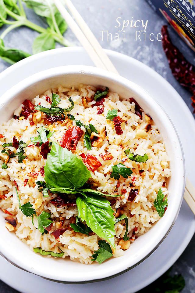 Spicy Thai Rice Diethood
