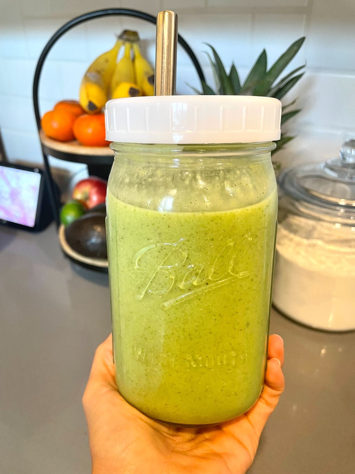 Coconut Water Green Smoothie Dietitian Danielle