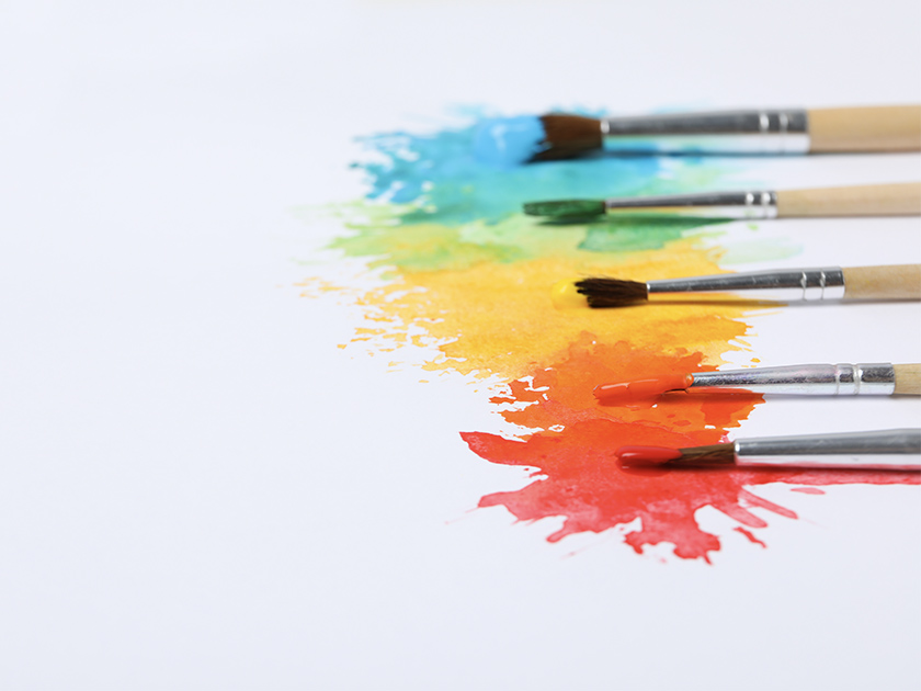 Pintura que cambia de color con la temperatura crea una pieza original